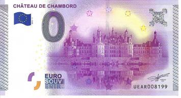 0 Euro biljet Frankrijk 2015 - Chateau de Chambord I