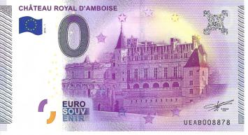 0 Euro biljet Frankrijk 2015 - Chateau Royal d'Amboise