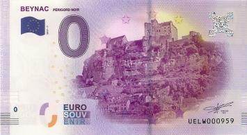0 Euro biljet Frankrijk 2017 - Beynac