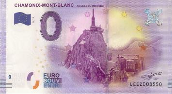 0 Euro biljet Frankrijk 2017 - Chamonix-Mont-Blanc