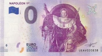 0 Euro biljet Frankrijk 2019 - Napoléon 1er