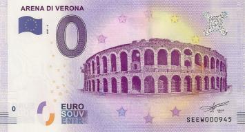 0 Euro Biljet Italië 2017 - Arena di Verona