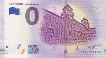 0 Euro biljet Italië 2019 - Ferrara