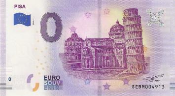 0 Euro biljet Italië 2019 - Pisa