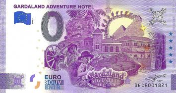 0 Euro biljet Italië 2020 - Gardaland Adventure Hotel