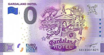 0 Euro biljet Italië 2020 - Gardaland Hotel