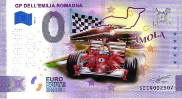 0 Euro biljet Italië 2020 - GP Dell'Emilia Romagna PRAHA 2020 COLOUR