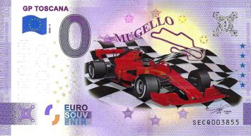 0 Euro biljet Italië 2020 - GP Toscana PRAHA 2020 COLOUR
