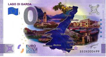 0 Euro biljet Italië 2020 - Lago di Garda COLOUR
