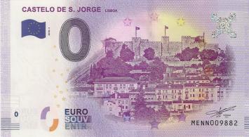 0 Euro Biljet Portugal 2018 - Castelo de S. Jorge