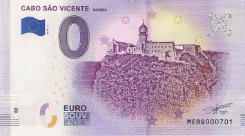 0 Euro biljet Portugal 2019 - Cabo São Vicente I