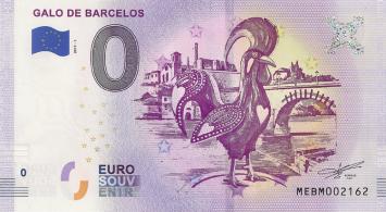 0 Euro Biljet Portugal 2019 - Galo de Barcelos