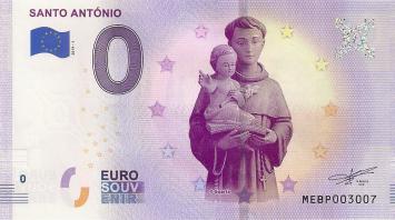 0 Euro biljet Portugal 2019 - Santo António