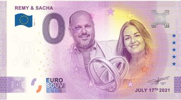 0 Euro biljet 2021 - Remy & Sacha SPECIAL EDITION