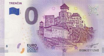 0 Euro biljet Slowakije 2019 - Trencin