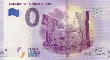 0 Euro biljet Turkije 2019 - Sanliurfa - Göbekli Tepe