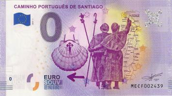 0 Euro biljet Portugal 2019 - Caminho Portugues de Santiago