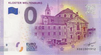 0 Euro biljet Duitsland 2019 - Kloster Weltenburg