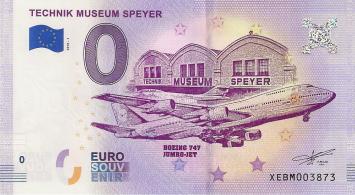 0 Euro Biljet Duitsland 2018 - Technik Museum Speyer