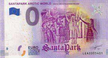 0 Euro biljet Finland 2019 - Santapark Arctic World 2