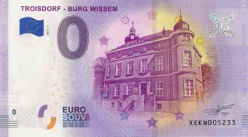 0 Euro biljet Duitsland 2019 - Troisdorf Burg Wissem