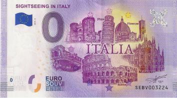 0 Euro biljet Italië 2019-2 - Sightseeing in Italy Italia