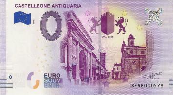 0 Euro Biljet Italië 2018 - Castelleone Antiquaria
