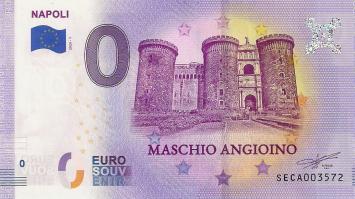 0 Euro biljet Italië 2020 - Napoli