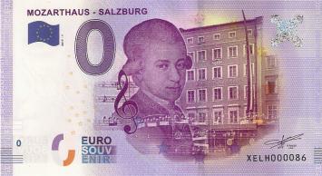 0 Euro biljet Oostenrijk 2017 - Mozarthaus Salzburg I