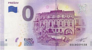 0 Euro biljet Slowakije 2019 - Presov