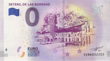 0 Euro  Biljet  Spanje 2018 - Setenil de Las Bodegas