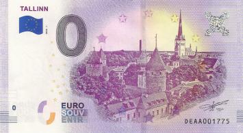 0 Euro Biljet Estland 2018 - Tallinn