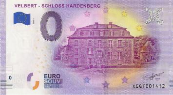 0 Euro biljet Duitsland 2019 - Velbert Schloss Hardenberg