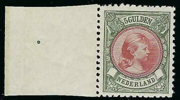 Nederland NVPH nr. 48 Prinses Wilhelmina met hangend haar postfris