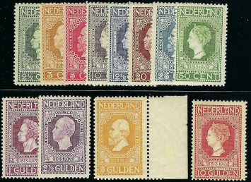 Nederland NVPH nr.90/101 Jubileumzegels 1913 postfris