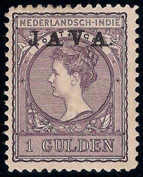 Nederlands Indië NVPH nr. 79(a) Java hoogstaand 1908 ongebruikt