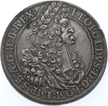 Austrian States Hall Thaler 1691KB silver VF/XF