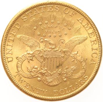 USA 20 Dollars 1897