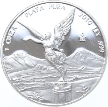 Mexico Libertad 2010 1 ounce silver proof