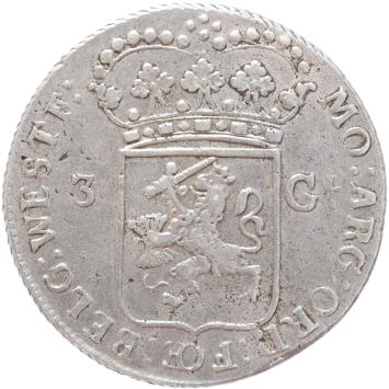 West-Friesland 3 Gulden 1795