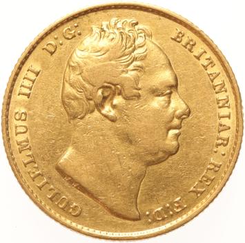 Great Britain Sovereign 1836/34