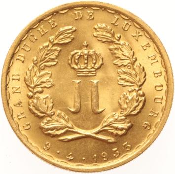 Luxembourg 20 francs 1953