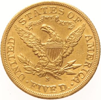 USA 5 dollars 1903s