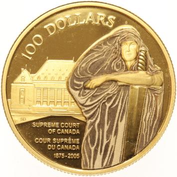 Canada 100 Dollars 2005 Supreme Court