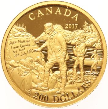 Canada 200 Dollars 2017 Mac Kenzie