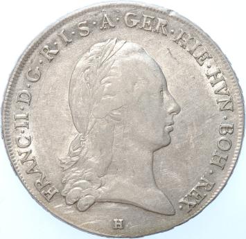 Austrian Netherlands Kronen Thaler 1795H silver BU