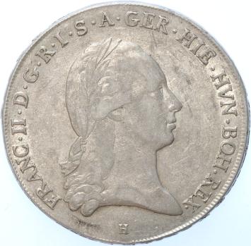 Austrian Netherlands Kronen Thaler 1795H silver UNC