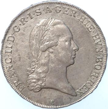Austrian Netherlands ½ Kronen Thaler 1797B silver BU