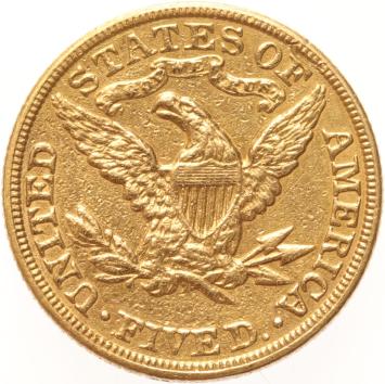 USA 5 dollars 1901