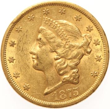 USA 20 dollars 1875s